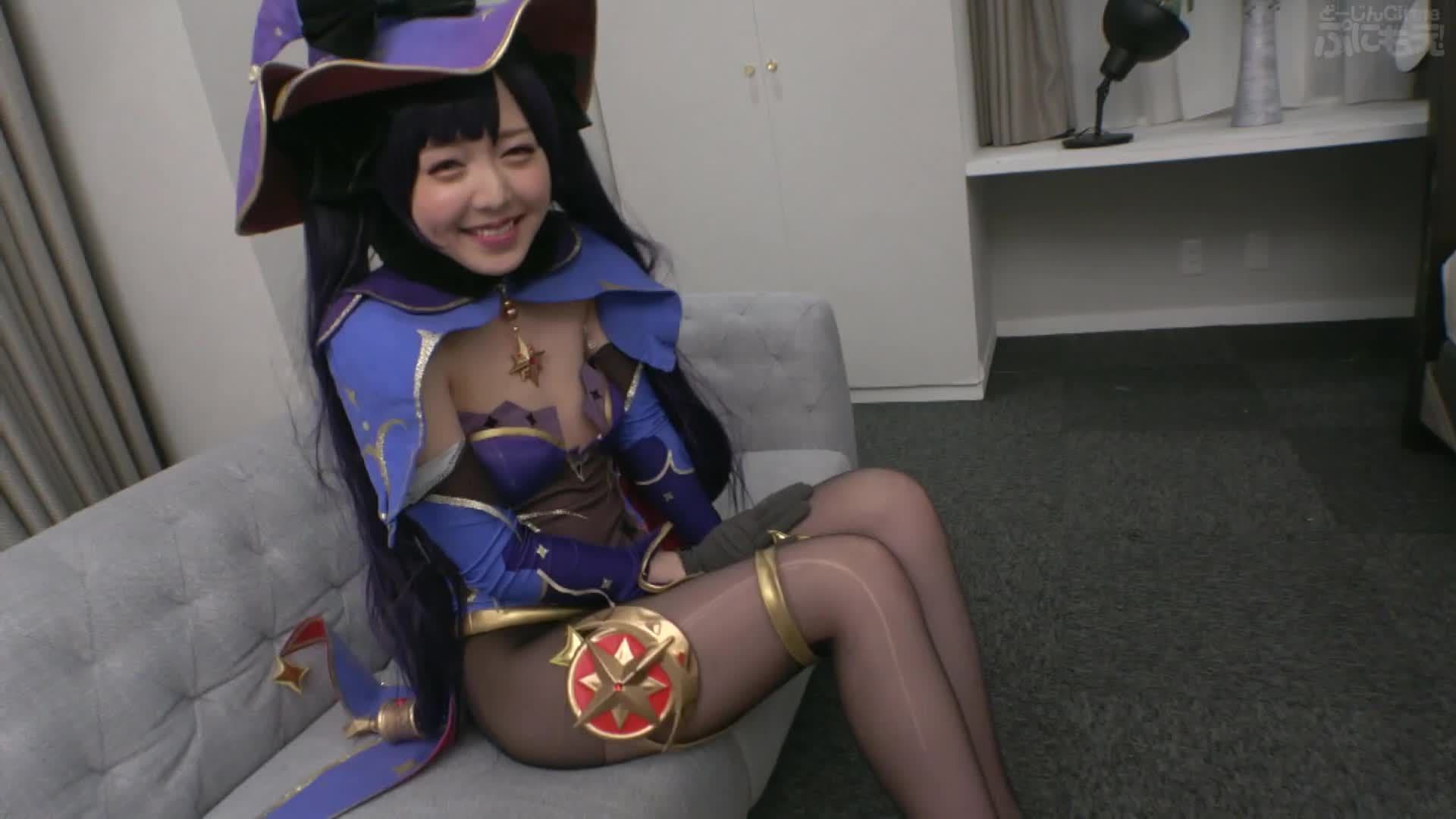 WT-037 A shitty little girl T○kToker cosplayer 19 years old genuine raw creampie open world fuck thumbnail